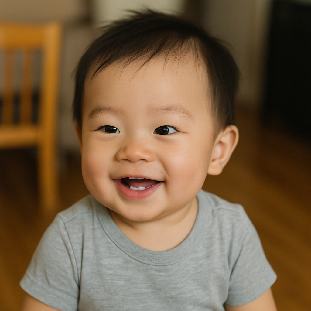 Uploaded child photo